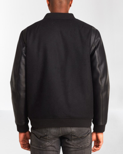 Nouveau manteau de patchs de broderie de logo personnalisé 2026 vestes universitaires pour hommes uniforme de baseball en coton à simple boutonnage et col en V avec poche pour hommes - Product Image 3