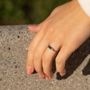 Bague classique bijoux pour femmes argent Boho Style bijoux 925 argent Sterling Alexandra pierres précieuses bague à la main cadeau pour femme - Product Image 2