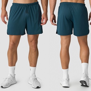 Pantalones Cortos Deportivos Casuales de Verano para Hombre, Oxford, Cintura Elástica Media, Ajuste Holgado, Color Sólido, Secado Rápido, Transpirables, Cierre de Cremallera, Largo hasta la Rodilla, Talla XL - Product Image 5