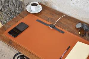 Double-Sided Rectangle Leather <b>Placement</b> <b>Mats</b> Set Eco-Friendly Handmade <b>Table</b> <b>Mats</b> Classic Design Low Cost Wholesale - Product Image 3