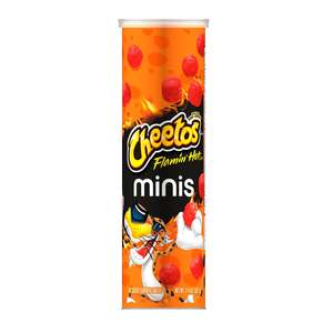 Cheetoss Minis flamin 3.625oz ขนมพัฟข้าวโพดปรุงรสนำเข้าจำนวนมาก - Product Image 1