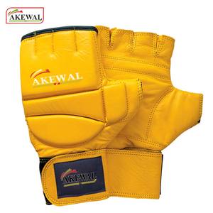 New Arrival Premium Quality Customized Synthetic Leather Half Finger Grappling Gloves With <b>Strap</b> Closure With Customize Logo - Product Image 4