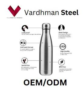 Botella de Agua Aislada al Vacío de Doble Pared de Acero Inoxidable de 500 ml de Calidad Premium al por Mayor, Botella Duradera para Bebidas Frías y Calientes - Product Image 5