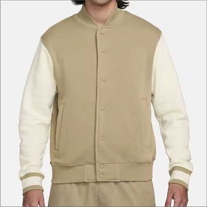 เสื้อแจ็คเก็ตวาร์ซิตี้บุรุษคุณภาพสูงปักลายตามสั่งสำหรับฤดูหนาว คอตั้ง ปรับขนาดได้ กันน้ำและกันลม - Product Image 1