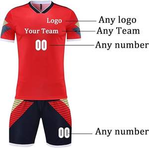 Maillot de football personnalisé pour hommes, femmes, uniformes de football personnalisés pour enfants/adultes avec nom, numéro, logo d'équipe - Product Image 3