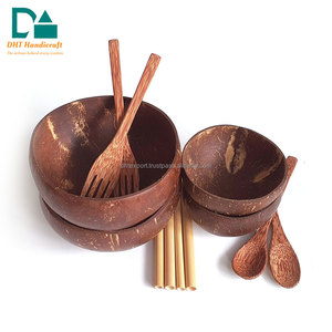 Portavelas de Coco Hecho a Mano en Vietnam, Portavelas Natural Pulido, Ecológico, Precio de Fábrica al por Mayor - Product Image 2