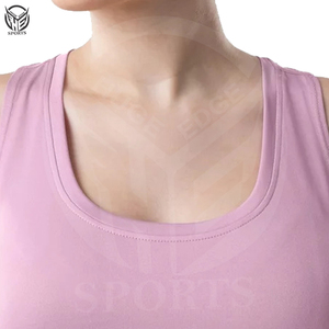 Débardeurs de yoga pour femmes, personnalisables OEM, 100 % coton, séchage rapide, respirants, été, avec logo/design personnalisé, ensemble jeunesse - Product Image 2