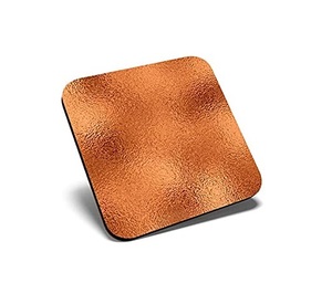 Ensemble de 4 sous-verres en cuivre faits à la main de qualité supérieure, design martelé, en cuivre pur, utilisé pour les produits Offre Spéciale - Product Image 5