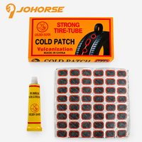 Kit de réparation de pneus de VTT, moto et vélo électrique, comprenant des patchs à froid et un film de réparation en PVC