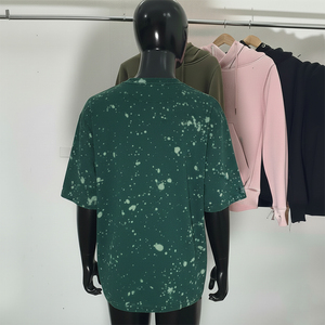 เสื้อยืดพิมพ์ลายกราฟิกตามสั่ง ทรงบ็อกซี่ ครอป แขนสั้น สตรีทแวร์ ผ้าฝ้าย เสื้อยืดโอเวอร์ไซส์ลายกราฟิก - Product Image 4