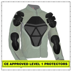 Veste de moto personnalisée avec logo imprimé, coupe-vent, imperméable, fermeture éclair intégrale, protection intégrale du corps - Product Image 3