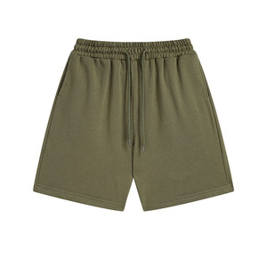 2025 vente en gros short en polyester pour hommes avec poches zippées impression bouffante logo personnalisé hommes short de sport en maille - Product Image 2