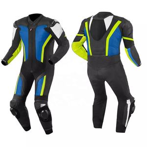 Traje de Carreras de Cuero Vacuno Personalizado para Motocicleta - Ropa Deportiva Impermeable con Diseño Transpirable Ecológico y Logotipo de Marca Personalizado - Product Image 4