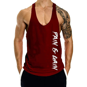 Ropa deportiva, camisetas de lucha de Color sólido para adultos, Personalización completa para hombres con camisetas sin mangas, camisetas de gimnasio, camisetas de secado rápido - Product Image 1