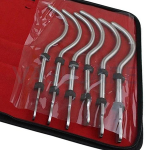 Guyon Uretral Bougies Hegar Dilatador Set 15 piezas Urología Uterina Sonidos Hank Set 3mm-18mm Dilatador de doble extremo Instrumentos Set - Product Image 3