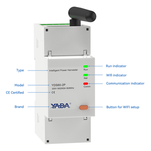 Medidor de Energia Inteligente Trifásico YADA YDS60-2P com Conexão Sem Fio Wifi Bluetooth RS485 para Inversor <span class=keywords><strong>Solar</strong></span> PV - Product Image 2