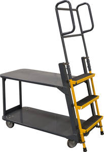 Carro de escalera de acero de alta resistencia 2 en 1 económico Nueva condición Escalera de 2 pasos y carro de utilidad Hecho en Vietnam - Product Image 5