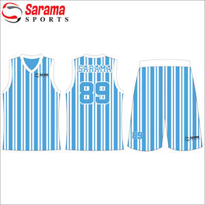Sublimation personnalisée vêtements de basket-ball grande taille séchage rapide uniforme de basket-ball uniforme de basket-ball uni, - Product Image 2