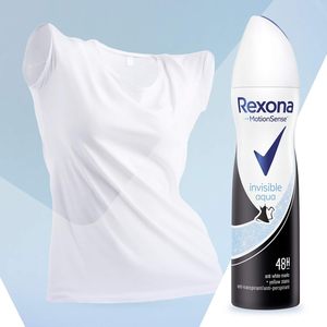 Desodorante Antitranspirante en Aerosol Rexona Invisible Aqua - 900 ml (6 x 150 ml) - Product Image 5