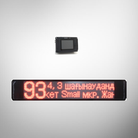 Bus Pasajero Información Led Display 4G Gps Bus Led Destination Sign Board