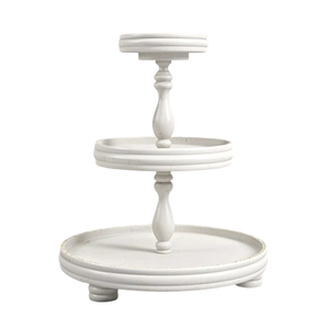 Elegant White 3-Tier Aluminum <b>Cake</b> Stand Durable Lightweight Design Weddings Parties Home Decor Stylish INS Inspired <b>Cake</b> <b>Tool</b> - Product Image 1