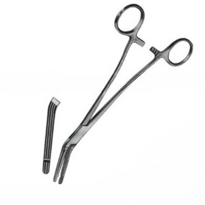 Producto en Oferta, Precio al por Mayor, Pinzas de Segunda Histerectomía Personalizadas de 23 cm, Instrumentos Quirúrgicos de Acero Inoxidable, Manuales, con Certificación CE - Product Image 5