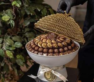 Moderno y Lujoso Mini Tazón de Metal para Servir Chocolate, Duradero, Ecológico y de Primera Calidad para Fiestas - Product Image 5