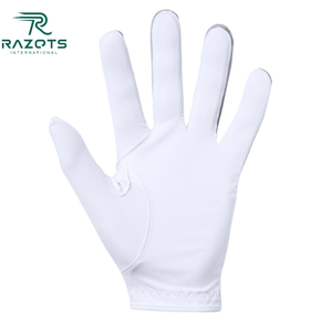 Gants de golf en cuir de cabretta personnalisés de haute qualité pour hommes, main gauche, respirants, protégés contre les UV, imperméables, haute adhérence, en peau de mouton, sport - Product Image 5
