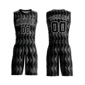 Ensemble de maillots de basket-ball à sublimation les plus vendus, sans manches, avec short, kit de maillot de basket-ball personnalisé, service OEM - Product Image 4