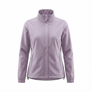 Vestes coupe-vent décontractées les plus vendues avec fermeture éclair, vestes de randonnée fines en polyester à fermeture éclair intégrale personnalisées en usine - Product Image 2