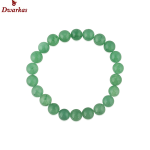 Perles de quartz gris à facettes de 8mm en argent sterling naturel Bracelet en pierre semi-précieuse de style classique de conception professionnelle pour bijoux - Product Image 3