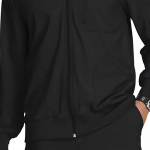 Vestes d'uniforme médical unisexe tendance pour infirmières et pharmaciens, uniformes de travail pour hommes, hauts et vestes de travail - Product Image 4