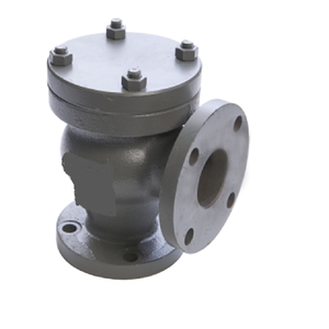 Válvula de Retención C-Way C.I (Patrón de Ángulo Recto) PTFE para Vapor, Presión PN16/10, Extremos Bridados, Tamaño 2 Pulgadas, Temperatura Máxima de Trabajo 220°C - Product Image 1