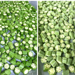 Okra congelada IQF sabor fresco en rodajas picadas enteras para exportación 2025 al por mayor - Product Image 5
