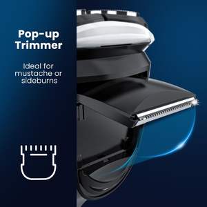 Afeitadora Eléctrica para Hombre, Rotatoria, Húmeda y Seca, con Recortadora de Precisión, Cuchillas Adicionales, Cargador, Resistente al Agua IPX7, para Cara y Cuerpo - Product Image 4