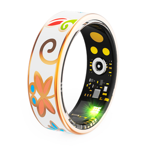 Anillo Inteligente Smart Health R18, Resistente al Agua IP68, Monitor de Ritmo Cardíaco y Sueño, Acero Inoxidable Blanco, Control por Aplicación - Product Image 6