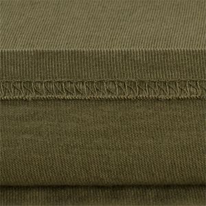 T-shirt à col en V doux 100% coton: toile vierge en gros pour impression personnalisée - Product Image 4