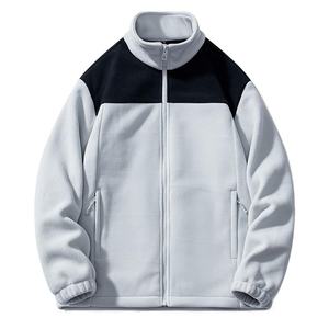 Chaqueta de invierno de lana cálida de alta calidad Nuevo diseño Cremallera Chaquetas de lana polar ligeras a prueba de viento - Product Image 1