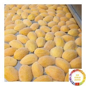 Mangue congelée IQF Vietnam pièces jaunes dorées en vrac pour usine de jus Smoothie et dessert glacé - Product Image 3