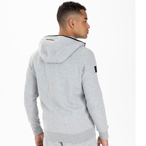 Sudadera con capucha unisex de algodón 100% de secado rápido, con cremallera completa, para hombre, de peso pesado, con logotipo personalizado OEM, para invierno, al por mayor - Product Image 3