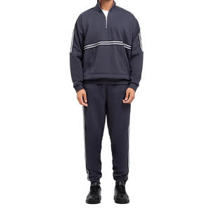 Nouvelle arrivage de survêtements pour hommes avec logo personnalisé Matériau durable de pointe pour l'extérieur en hiver Respirant et confortable - Product Image 1