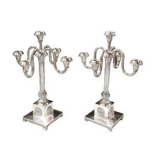 Soporte de vela de Metal con recubrimiento de polvo blanco de diseño exclusivo de calidad superior iluminación para decoración de Navidad de Hotel en casa soporte votivo - Product Image 3