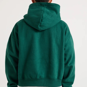 Sudadera con capucha de gran tamaño del fabricante superior para hombres Logotipo personalizable Diseño de hombro caído Ropa de calle de invierno Sudaderas para hombres a granel - Product Image 6
