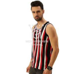 Meilleures ventes en ligne 2025 Débardeurs de sport pour hommes avec logo personnalisé et taille Débardeurs pour hommes - Product Image 3