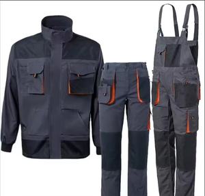 Pantalones de Trabajo Personalizados con Tirantes, Overol de Trabajo para Hombre con Bolsillos, Overol de Trabajo, Chaqueta y Pantalones de Trabajo - Product Image 2