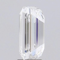 Anillo de Compromiso con Diamante Cultivado en Laboratorio, Corte Esmeralda de 5 Quilates, Certificado IGI, Color D, Claridad VS+, Diamante Suelto Ecológico