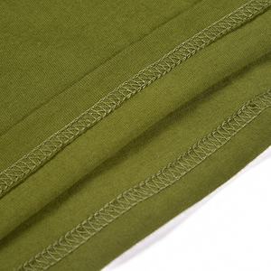 T-shirts d'été confortables à manches courtes 100% coton vert olive, t-shirt personnalisé pour homme, t-shirt surdimensionné personnalisé pour homme - Product Image 6