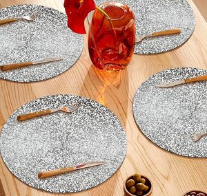High Quality Handcrafted Circular Shaped Decorative Glass <b>Beads</b> Unique Design <b>Placemats</b> Parties Birthdays Very Budget-Friendly - Product Image 4