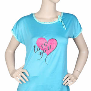 Conjunto de Pijama de 2 Piezas para Mujer - Azul Acero - Product Image 2