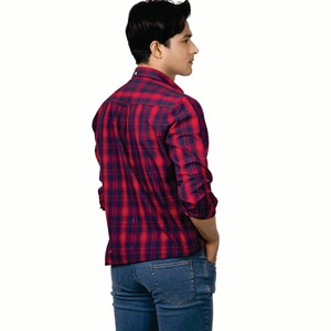 Custom OEM Wholesale High Quality <b>Men's</b> Long Sleeves <b>Flannel</b> Casual Menufecture Custom <b>Shirt</b> - Product Image 6